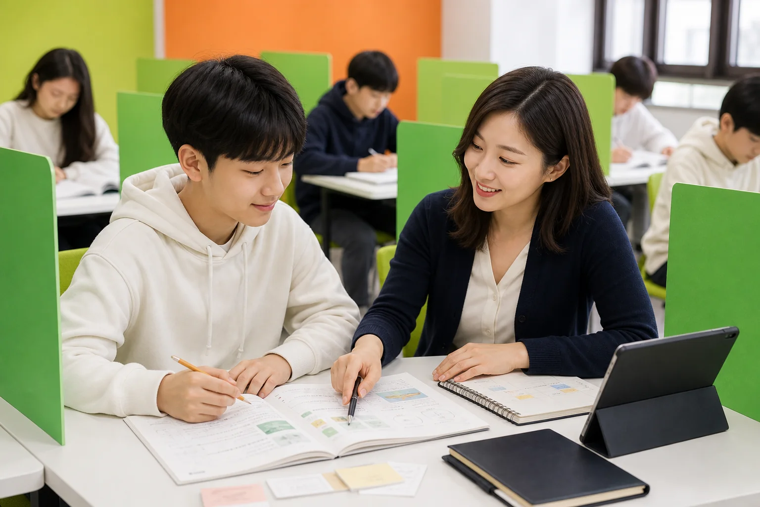 코칭센터 상담과 학습 진단 이미지